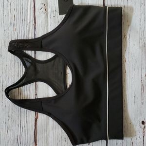 🆕️ LEGEND BLACK RACER BACK MESH SPORT BRA